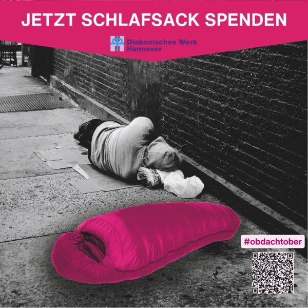 Diakonisches Werk Hannover startet erneut „Obdachtober“-Kampagne